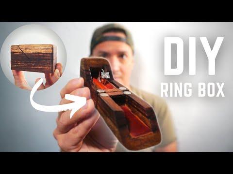 DIY Engagement Ring Box | Easy Ring Box| How To Make a Ring Box