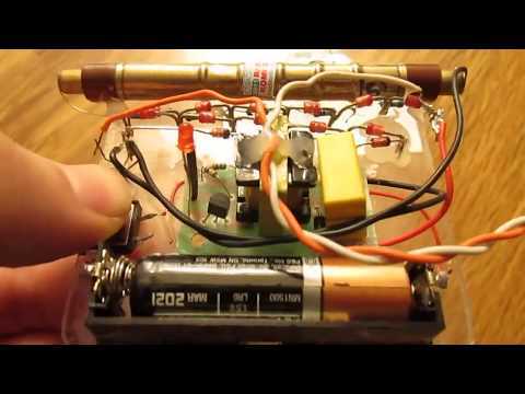 DIY Geiger Counter Test Video