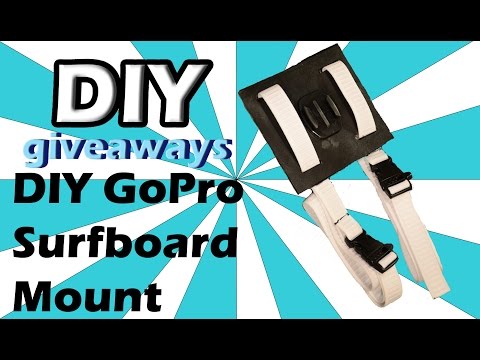 DIY GoPro Surfboard Mount for less than $10!!!