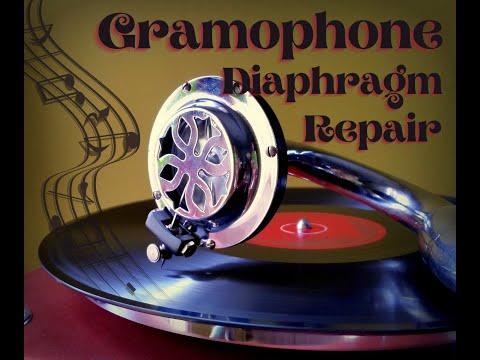 DIY Gramophone Diaphragm Repair