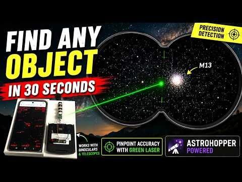 DIY Green Laser Night Sky Object Finder Find Stars &amp; Galaxies Instantly with great accuracy