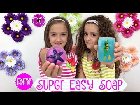 DIY HOMEMADE SOAP!  SO EASY!