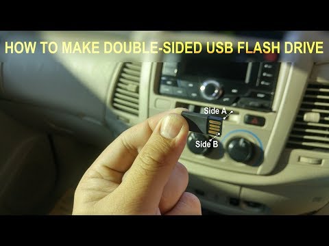 DIY How to make Double-sided USB Flash Drive! Life Hack