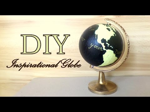 DIY Inpirational Globe  (Guest Book Wedding Idea) | by Fluffy Hedgehog