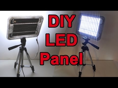 DIY LED Panel - Video and Work Light