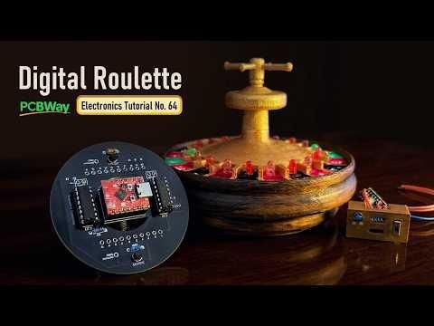 DIY LED Roulette Wheel | ESP32 C3 Project