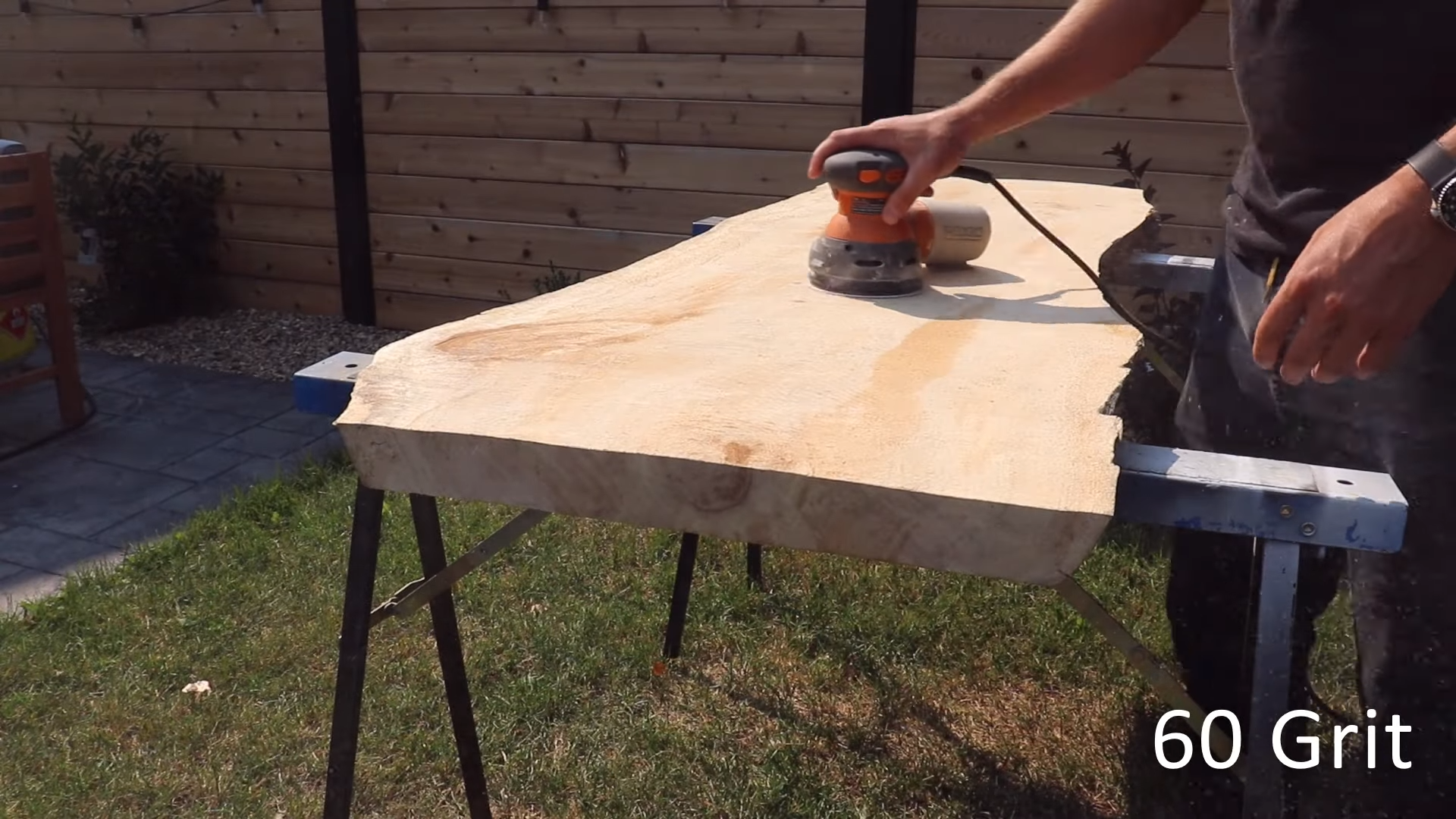 DIY Live Edge Desk with Steel Inlay 0-28 screenshot.png