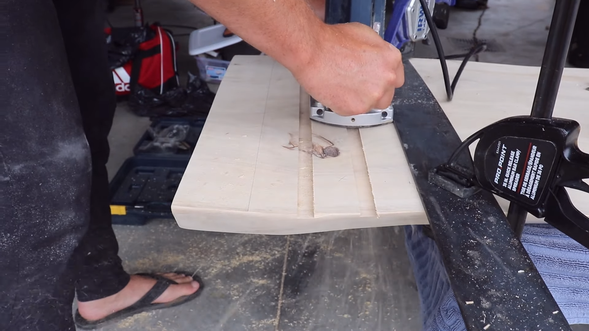 DIY Live Edge Desk with Steel Inlay 3-10 screenshot.png