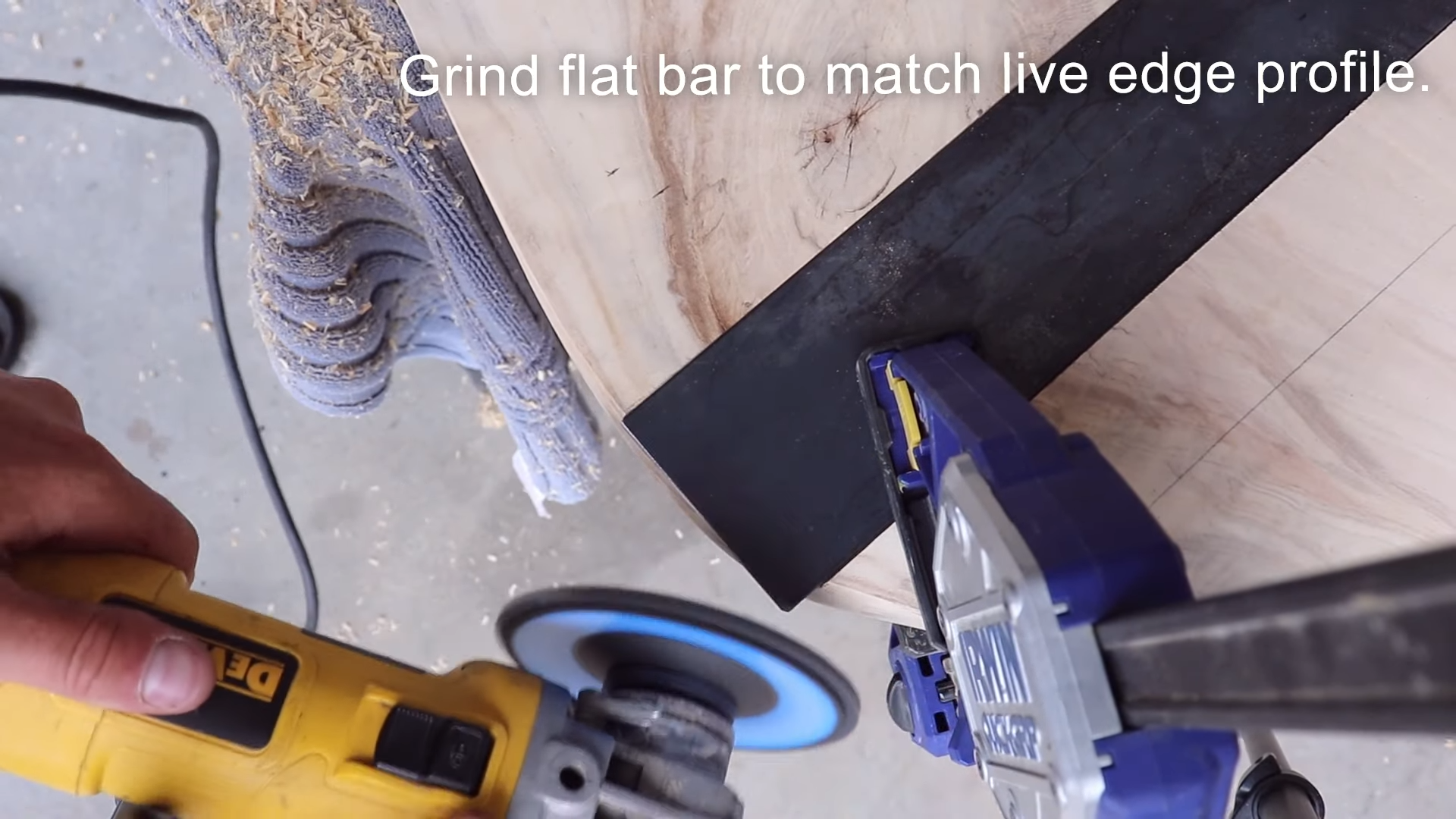 DIY Live Edge Desk with Steel Inlay 4-12 screenshot.png