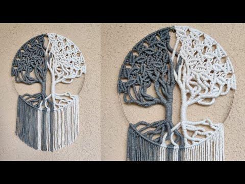 DIY Macrame Tree of Life Wall Hanging | Step by Step Tutorial|How to make Macrame Tree of Life