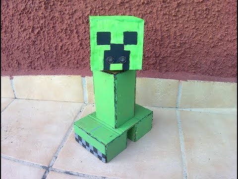 DIY Minecraft Creeper Sentry with Arduino Uno
