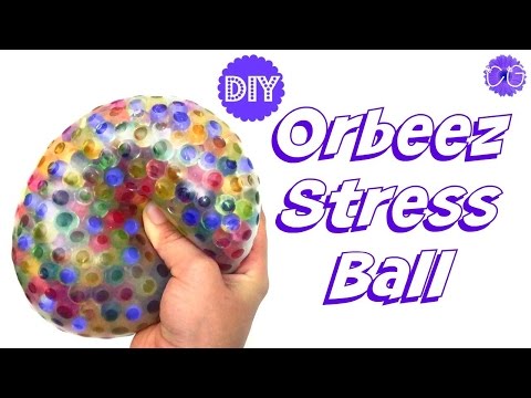 DIY ORBEEZ STRESS BALL!!  SO SQUISHY &amp;amp; FUN!!