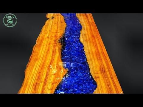 DIY Outdoor Epoxy Resin Bar Top