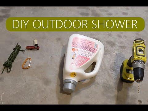 DIY Outdoor Shower - Camping, Campervan, Vanlife