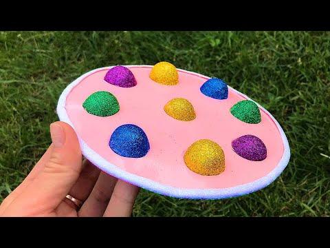 DIY POP IT - super easy FIDGETS / How to make pop it Glitter / VIRAL TikTok fidget toys!