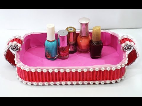 DIY Paper Basket - How to Make Paper Basket Best Out of Waste craft Ideas | Chocolate Basket