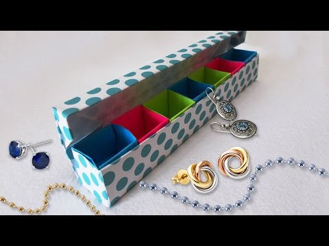DIY Paper Crafts : Origami Jewelery Box Tutorial | Cool DIY Projects