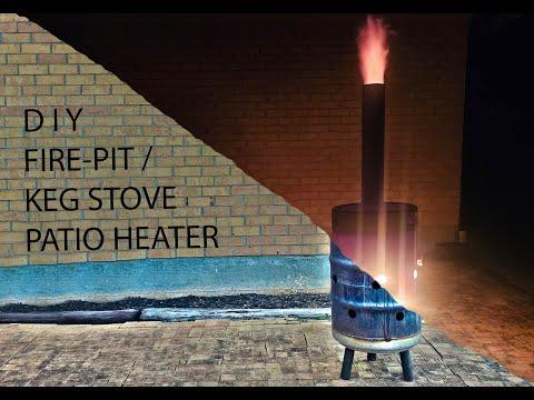 DIY Patio Heater / Fire-Pit Keg-Stove