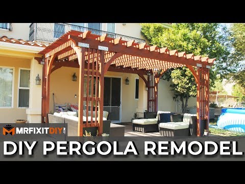 DIY Pergola Remodel