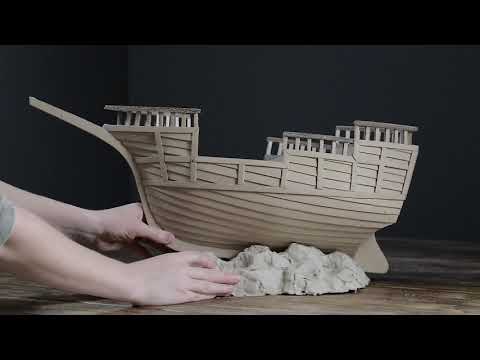 DIY Pirate Ship Using Cardboard