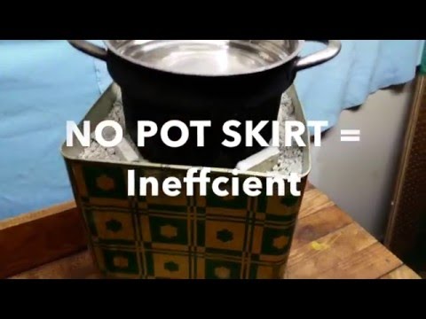 DIY ROCKET STOVE SUPER POT