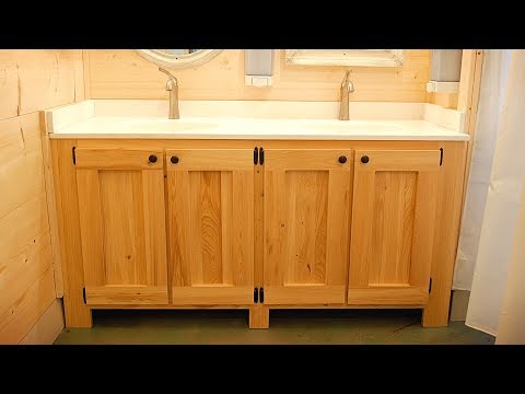 DIY Rustic Bathroom Vanities | How To Build - Woodworking