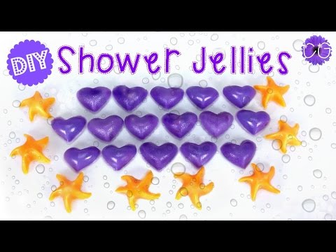 DIY SHOWER JELLIES!  SO FUN!