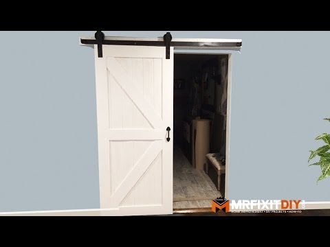 DIY SLIDING BARN DOOR