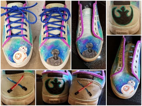 DIY STARWARS SHOES