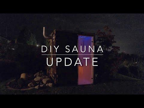 DIY Sauna Update