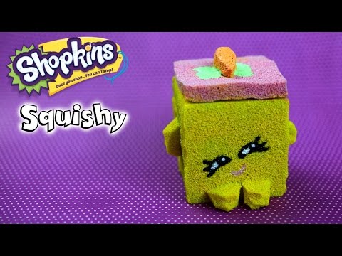 DIY Shopkins Squishy Stress &amp;quot;Ball&amp;quot; // How to make a Shopkins Stress &amp;quot;Ball&amp;quot; // DIY Squishy