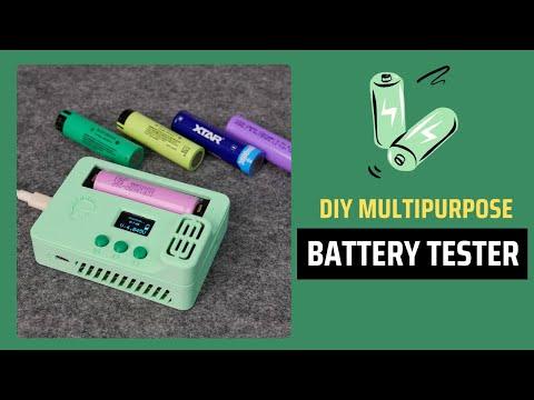 DIY Smart Multipurpose Battery Tester || Battery Capacity Tester