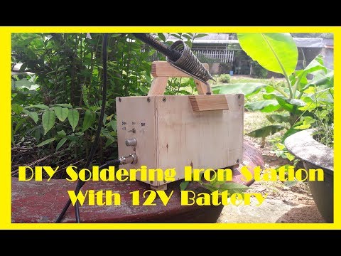 DIY Soldering Iron Station | Hakko 907 Portable Soldering Iron Station