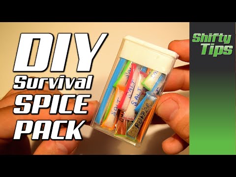 DIY Survival Spice Pack