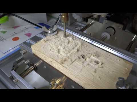 DIY T8 CNC machine (PCB, wood plastic)