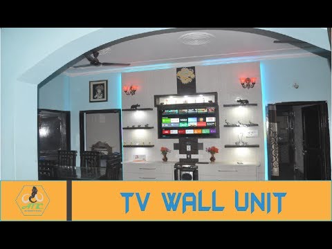 DIY TV wall unit