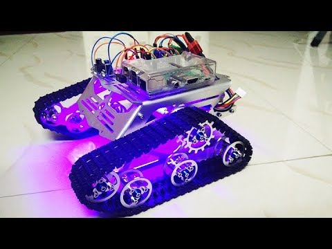 DIY Tank Robot Chassis Kit - Best Arduino Raspberry Pi Robot Chassis