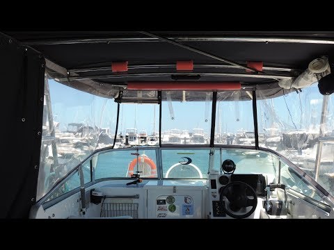 DIY Tightening Our Boat Canopy With A $3 Pool Noodle