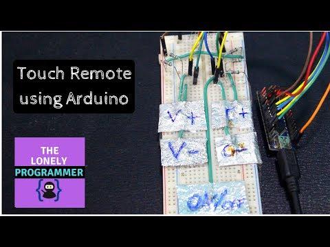 DIY Touch Remote | Control TV using Touch Remote