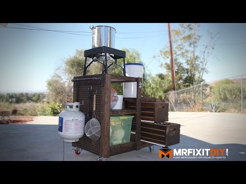 DIY ULTIMATE HOMEBREW BEER CART