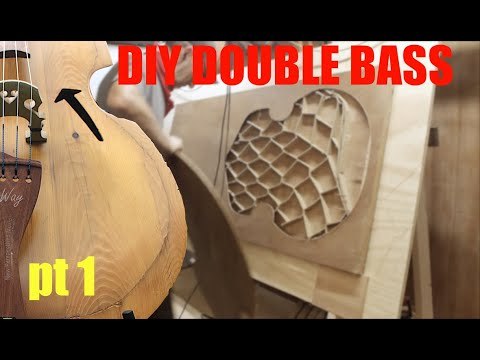 DIY Upright Bass Made From &amp;quot;Trash&amp;quot; Part 1: Hollow Core Doors