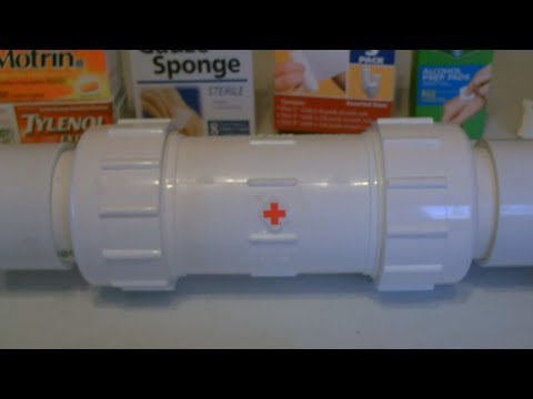 DIY Waterproof Medicine Cabinet! - Portable &amp;quot;On-The-Go&amp;quot; First-Aid Kits! - Very Durable