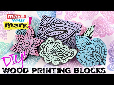 DIY Wood Printing Blocks