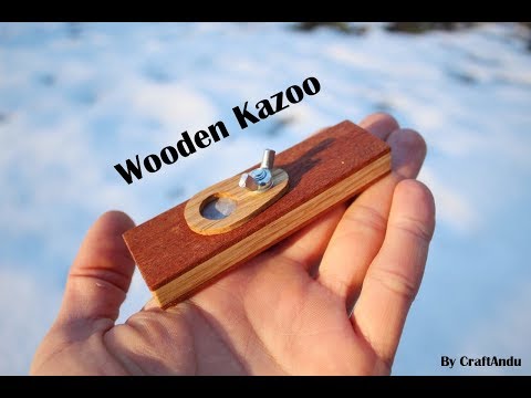 DIY Wooden Kazoo