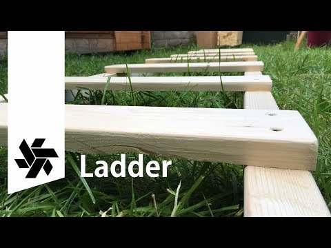 DIY Wooden Ladder // Afternoon project