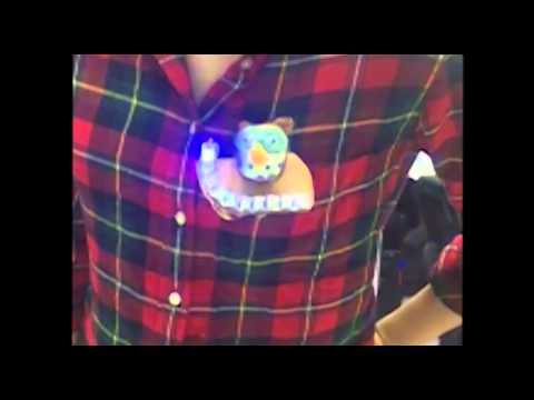 DIY an owl electronic pin