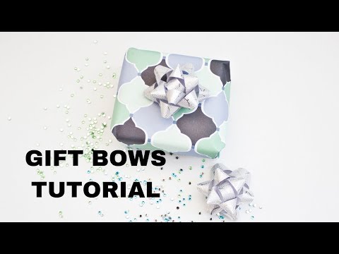 DIY gift bows