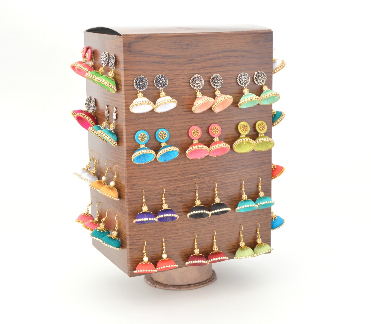 DIY rotating Jewelry stand using cereal box .jpg