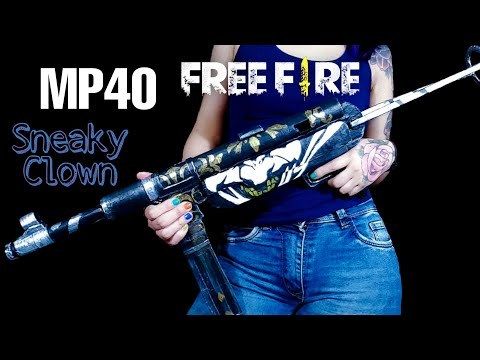 DIY- How to make MP40 Gun With Cardboard SNEAKY CLOW|| Weapon Royale "Maniac" FREE FIRE