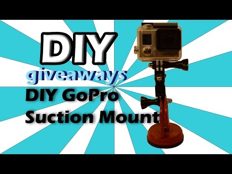 DIYgiveaways-Simple DIY GoPro Suction Mount ~ WIN IT!!!